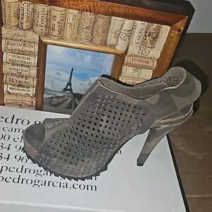 Brand New Open Toe Pedro Garcia Heels